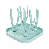 Syga Foldable Baby Bottle Drying Rack - Sea Green