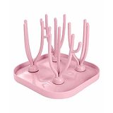 SYGA Foldable Bottle Drying Rack - Pink