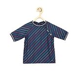 Allen Solly Juniors Allen Solly Junior Three Fourth Sleeves Stripe Top - Navy Blue