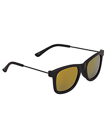Spiky Classic Wayfarer Kids Sunglasses - Black & Red Image