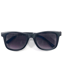 Kidofash Trendy Wayfarer Sunglasses - Black Image