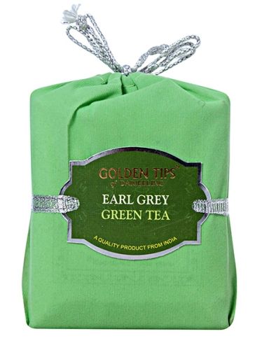 Golden Tips of Darjeeling Earl Grey Green Tea