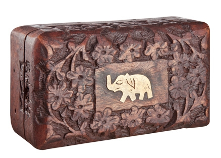 Carved Box - Premium Darjeeling Tea