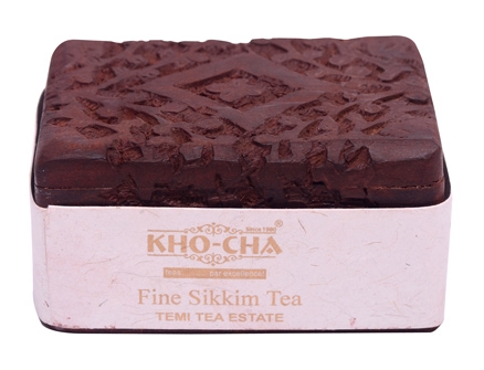 Kho-Cha Fine Sikkim - Hand Carved - Wooden Box