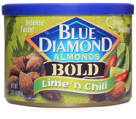 Blue Diamonds Almonds Lime n Chili