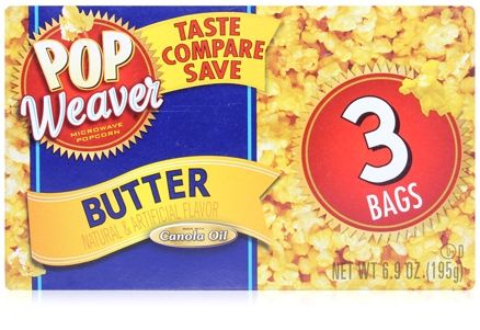 Pop Weaver Butter Popcorn