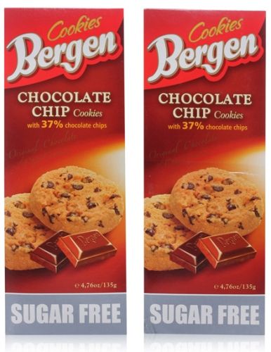 Bergen Cookies - Sugar Free Chocolate Chip Cookies