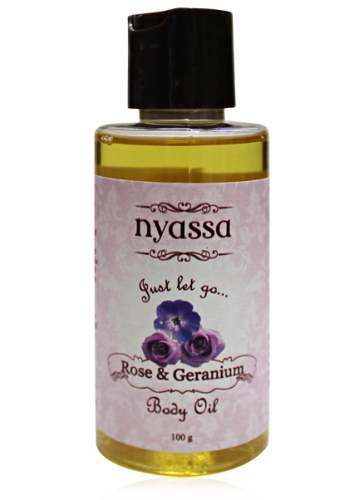 Rose and Geranium Massage Oil