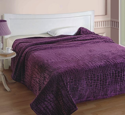 Ul Weather Cobble Blanket CD Mauve