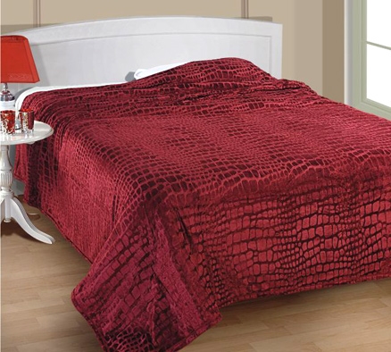 Ul Weather Cobble Blanket Double CD Maroon