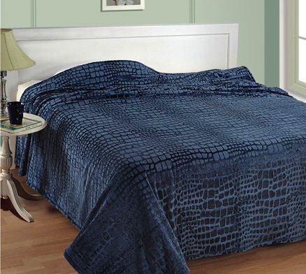 Ul Weather Cobble Blanket Double CD Blue