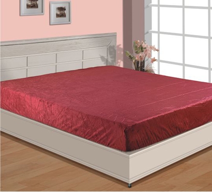 Velvet Comfort Fitted Bedsheet FB Red