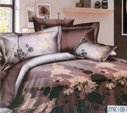 Zyne Ivy King Bedsheet - DB: 1016