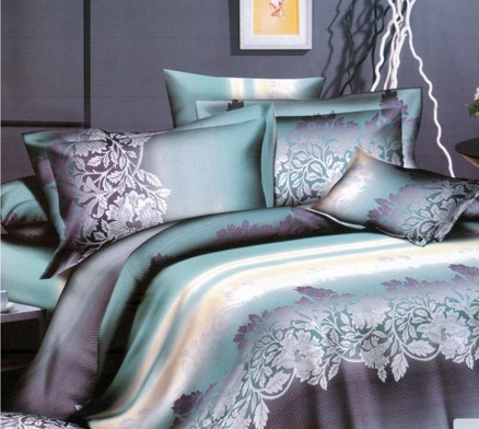 Zyne Ivy King Bedsheet - DB: 1021