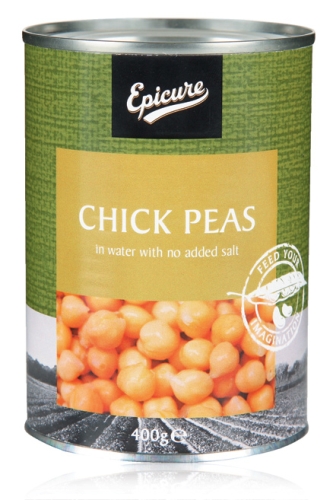 Epicure Chick Peas in Water