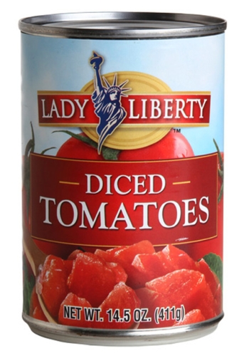 Lady Liberty Diced Tomatoes