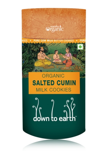 Down To Earth Salted Cumin Milk Cookies