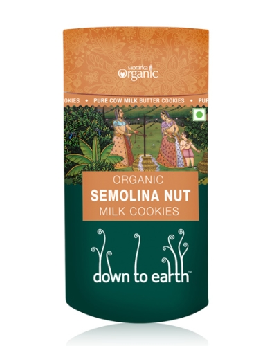 Down To Earth Semolina Nut Milk Cookies