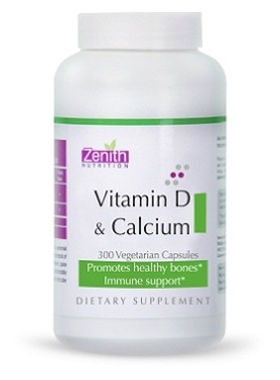 Zenith Nutrition Vitamin D and Calcium Capsule