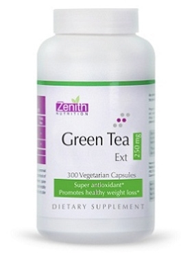 Zenith Nutrition Green Tea Extract - 250 mg