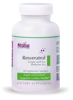 Zenith Nutrition Resveratrol Grapeseed Extract & Redwine Extract