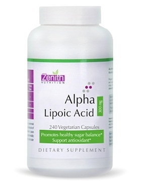 Zenith Nutrition Alpha Lipoic Acid