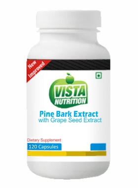 Vista Nutrition Pine Bark Extract With Grape Seed Extract