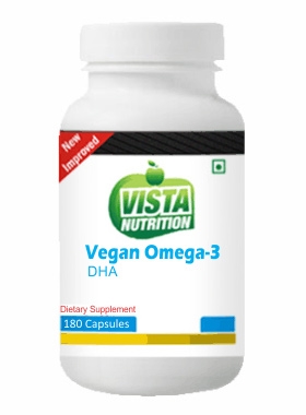 Vista Nutrition Vegan Omega 3 DHA