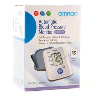 Omron BP Monitor Upper Arm HEM-8711