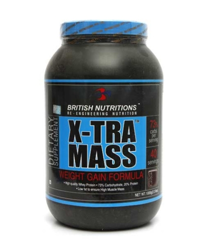 British Nutritions X-Tra Mass Vanilla