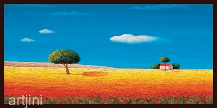 Tuscan Landscape Painting