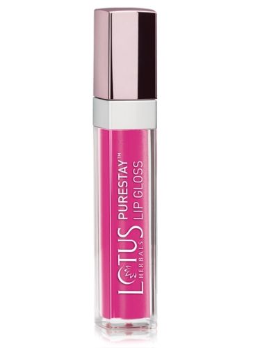 Lotus Herbals PureStay Lip Gloss - Plum Delight