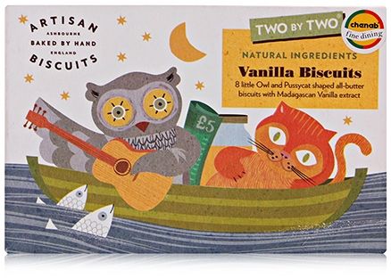Artisan Natural Ingredients Vanilla Biscuits - Owl and Pussycat