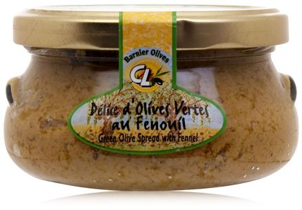 Barnier Green olives Spread with Fennel