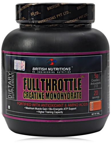 British Nutritions Full Throttle Creatine Monohydrate