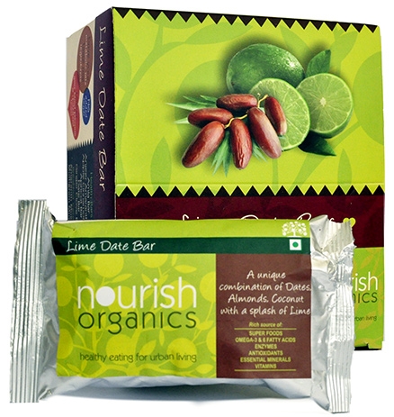 Nourish Organics - Lime Date Bar