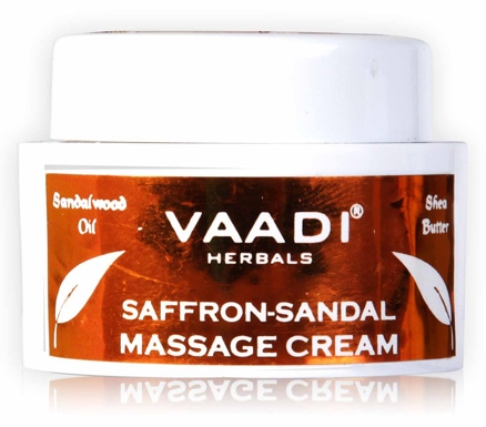 Vaadi Herbals Saffron Sandal Massage Cream