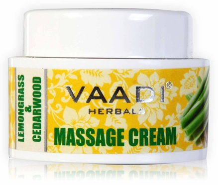 Vaadi Herbals Lemongrass & Cedarwood Massage Cream