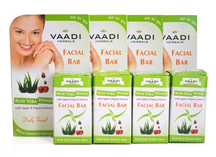Vaadi Herbals - Aloe Vera Honey Facial Bars