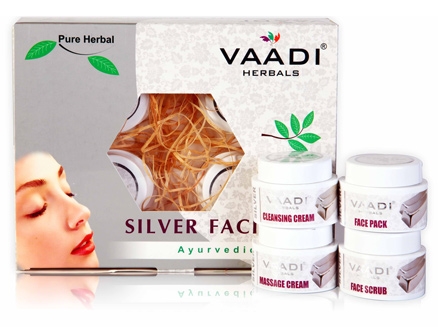 Vaadi Herbals - Silver Facial Kit