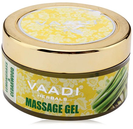 Vaadi Herbals - Lemongrass And Cedarwood Massage Gel