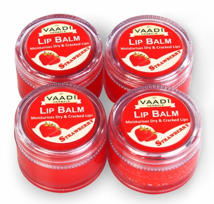 Vaadi Herbals - Lip Balm - Strawberry And Honey