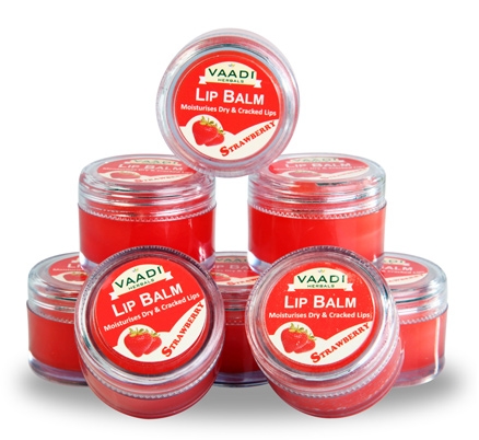 Vaadi Herbals - Lip Balm - Strawberry & Honey