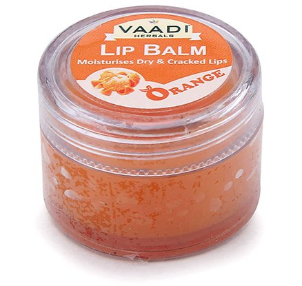 Vaadi Herbals Lip Balm - Orange And Shea Butter