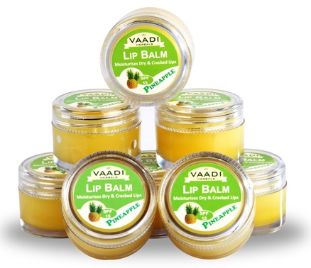Vaadi Herbals - Pineapple And Jojoba Oil Lip Balm