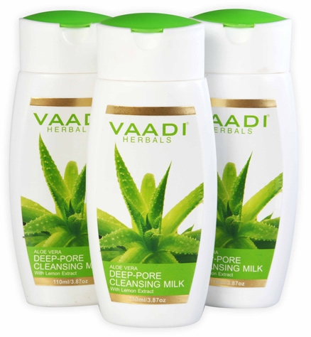 Vaadi Herbals - Aloevera Deep Pore Cleansing Milk