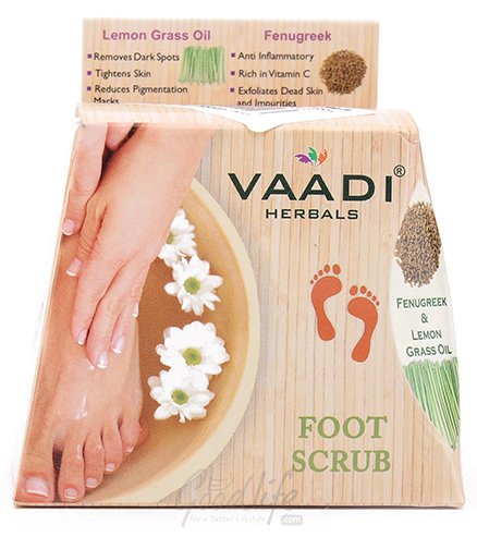 Vaadi Herbals - Clove Oil And Sandal Wood Foot Scrub