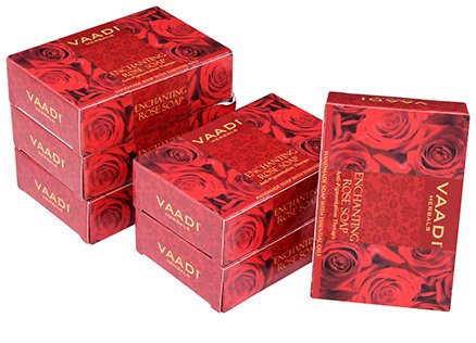Vaadi Herbals - Enchanting Rose Soap