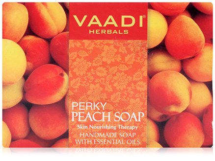 Vaadi Herbals Perky Peach Soap With Almond Oil