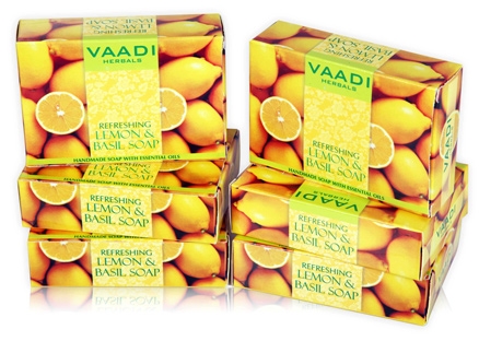 Vaadi Herbals - Lemon And Basil Soap